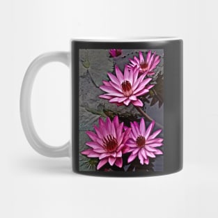 WATER LILIES OF THE ORIENT Mug
